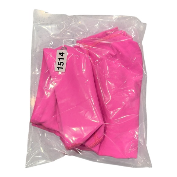 Lululemon Athletica Pink Tie Dye Cropped Leggings Pants Women's Size 8 - Picture 13 of 13